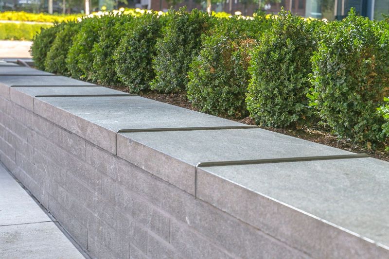 Landscaped grass outdoor